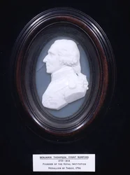 Medaglione raffigurante Benjamin Thompson, Conte Rumford, 1796